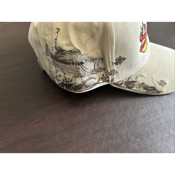 NEW Schaeffer’s Lubricants Dri-Duck Bass Fishing Hat Embroidered Bass Cap - Picture 4 of 9